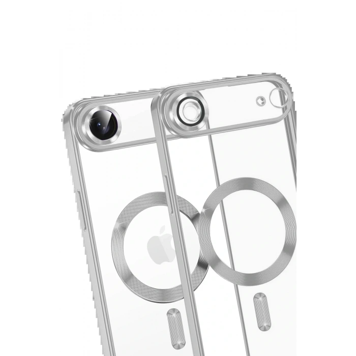 Apple iPhone 17 Air Kross Magneticsafe Kapak - Gümüş