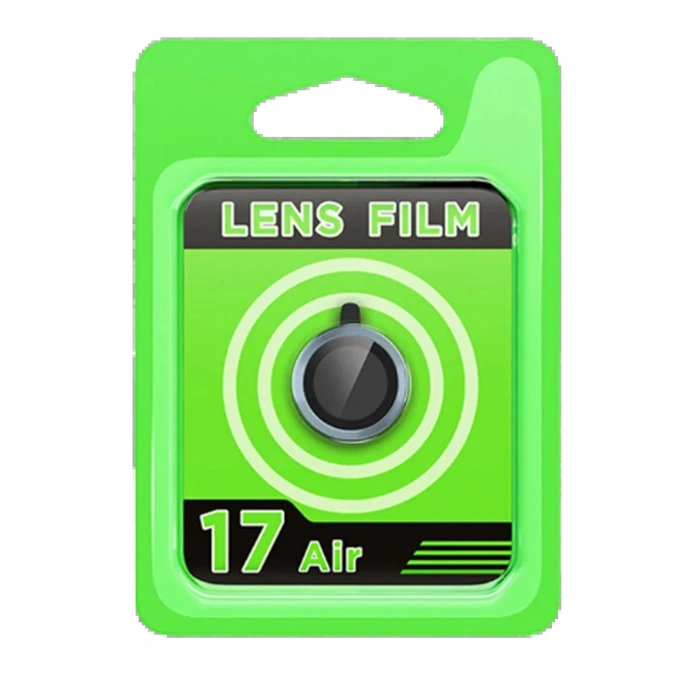 Apple iPhone 17 Air Raze Metal Kamera Lens - Mavi