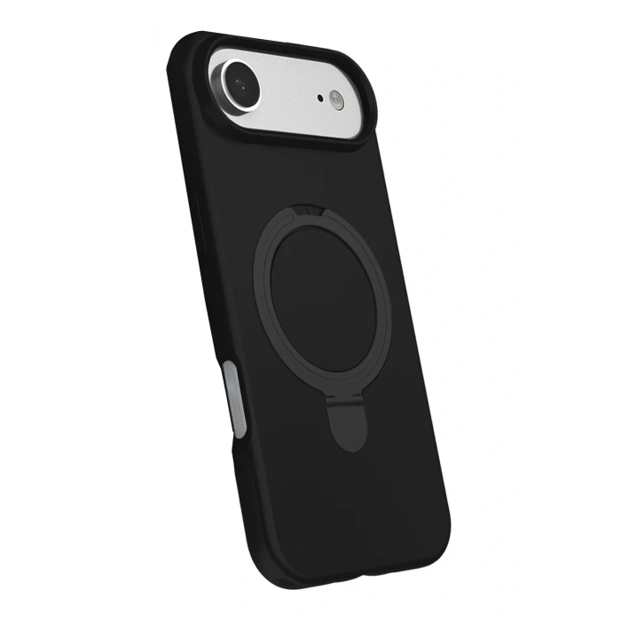 Apple iPhone 17 Air Regal Magsafe Standlı Kapak - Siyah
