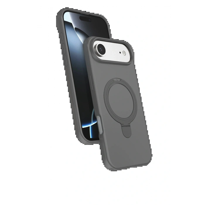 Apple iPhone 17 Air Regal Magsafe Standlı Kapak - Titan Gri