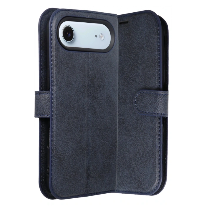 Apple iPhone 17 Air Trend S Plus Kapaklı Kılıf - Lacivert