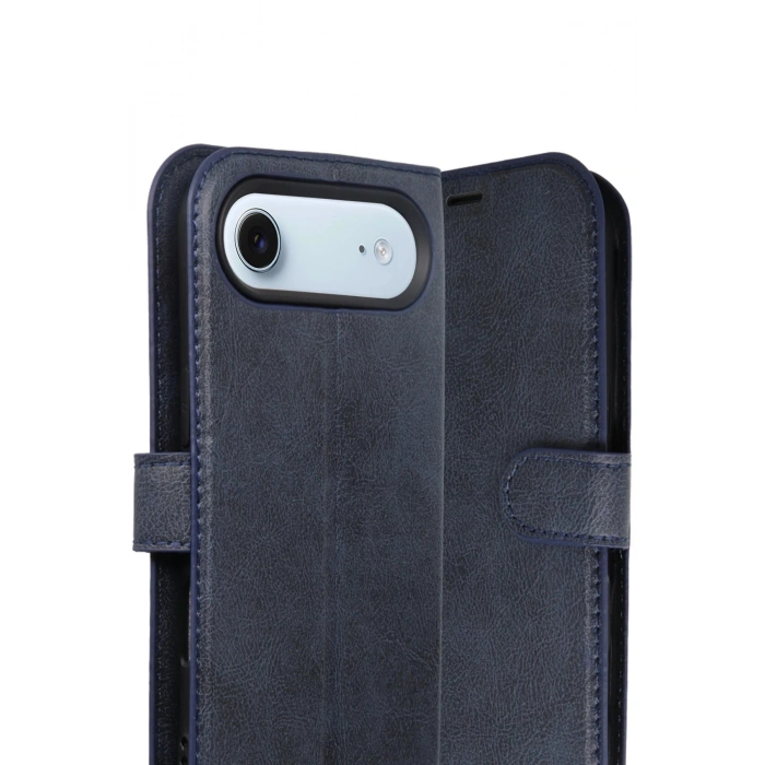 Apple iPhone 17 Air Trend S Plus Kapaklı Kılıf - Lacivert