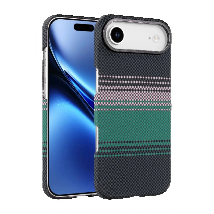 Apple iPhone 17 Air Vega Magsafe Kapak - Yeşil