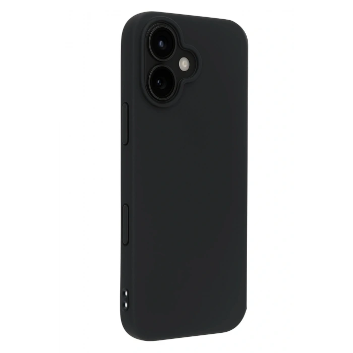 Apple iPhone 17 First Silikon - Siyah