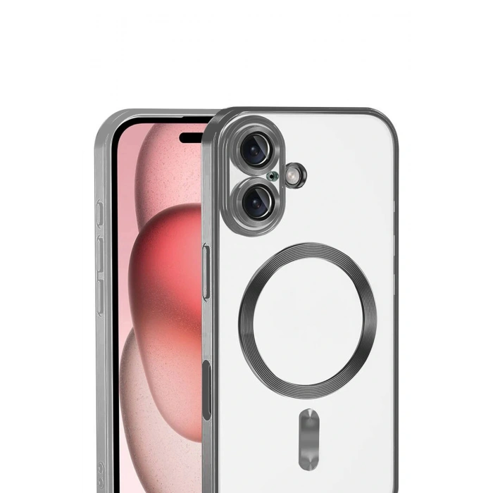 Apple iPhone 17 Kross Magneticsafe Kapak - Titan Gri