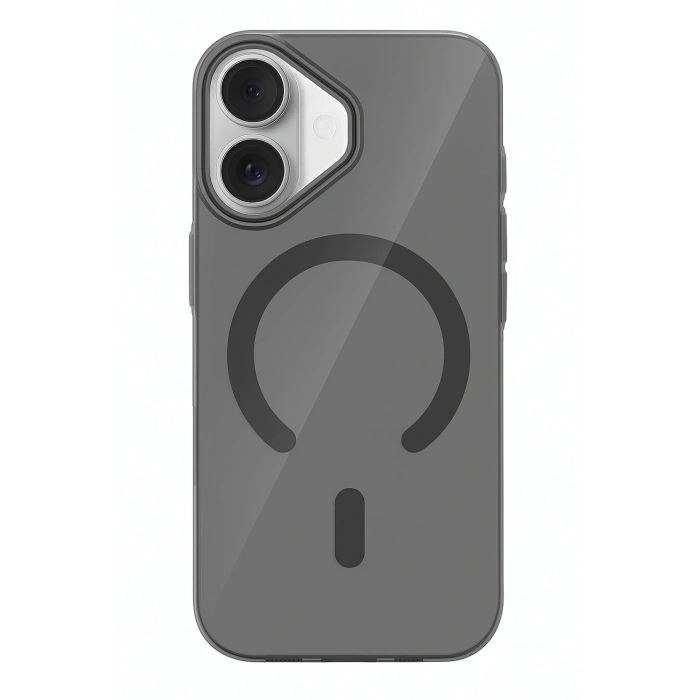 Apple iPhone 17 PC Blank Magsafe Kapak - Siyah