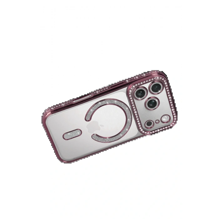 Apple iPhone 17 Pro Joke Simli Magneticsafe Kılıf - Pembe