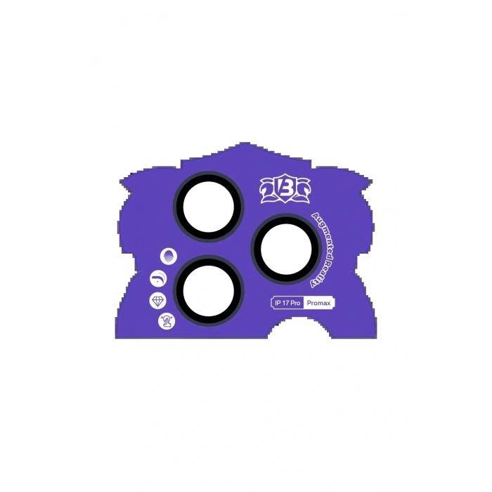 Apple iPhone 17 Pro Max Bilvis Titan Kamera Lens - Lacivert