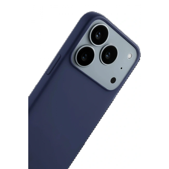 Apple iPhone 17 Pro Max First Silikon - Lacivert