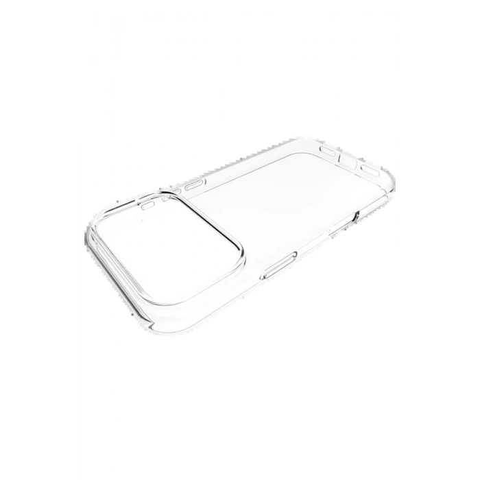 Apple iPhone 17 Pro Max Lüx Şeffaf Silikon - Şeffaf