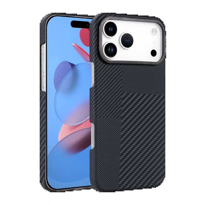 Apple iPhone 17 Pro Max Vega Magsafe Kapak - Siyah