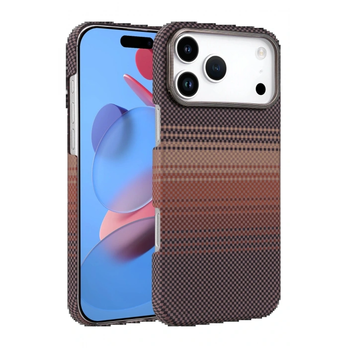 Apple iPhone 17 Pro Vega Magsafe Kapak - Çöl Titanyum