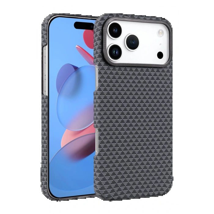 Apple iPhone 17 Pro Vega Magsafe Kapak - Gri