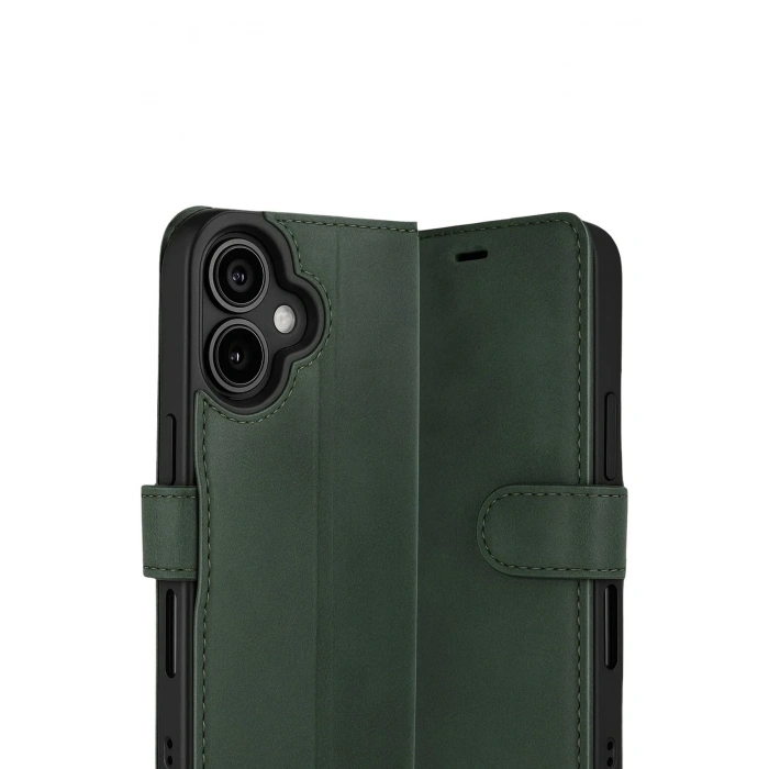 Apple iPhone 17 Trend S Plus Kapaklı Kılıf - Yeşil