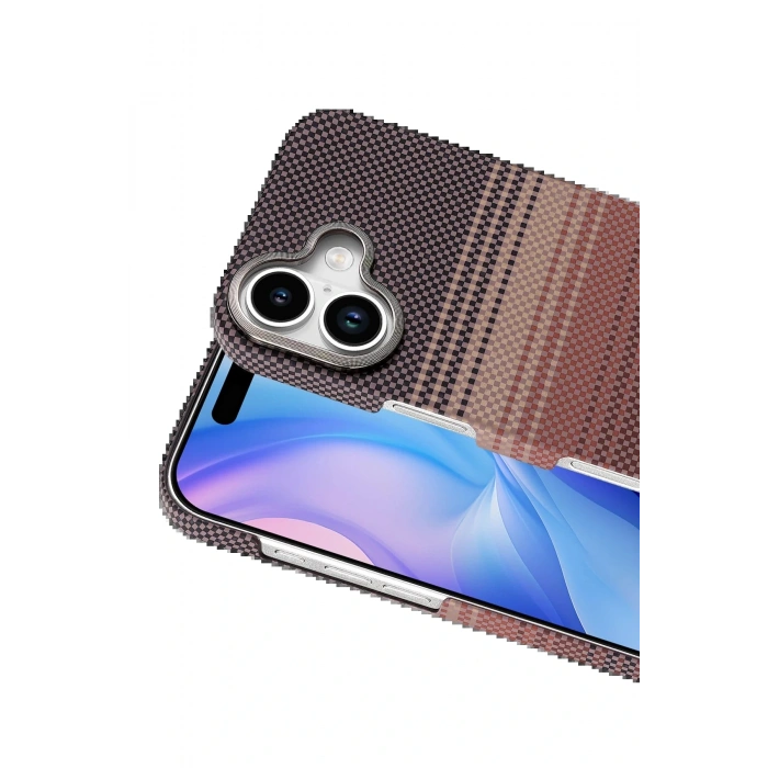 Apple iPhone 17 Vega Magsafe Kapak - Çöl Titanyum