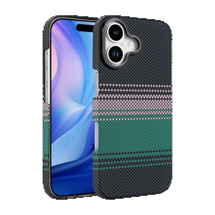 Apple iPhone 17 Vega Magsafe Kapak - Yeşil