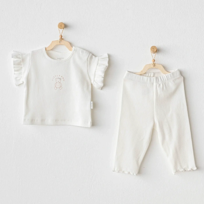 Basic 2li Takım Ekru