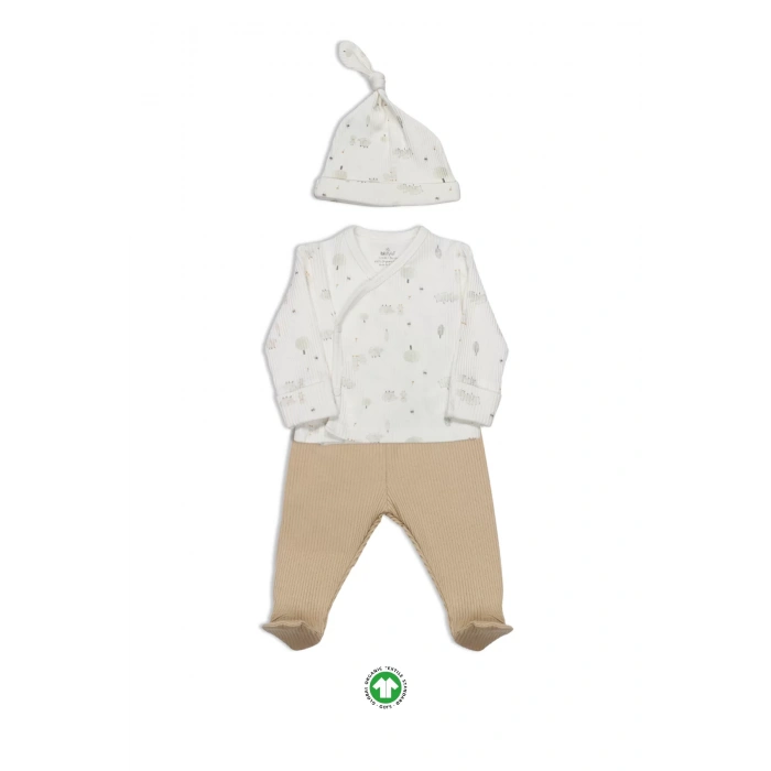 Bistyle Always Dream 3lü Zıbın Takım 13110 Ekru Bej