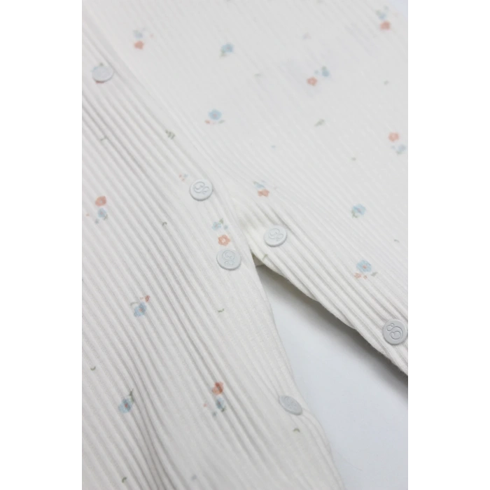 Bloom White Tulum 15113 Ekru Gül Kurusu