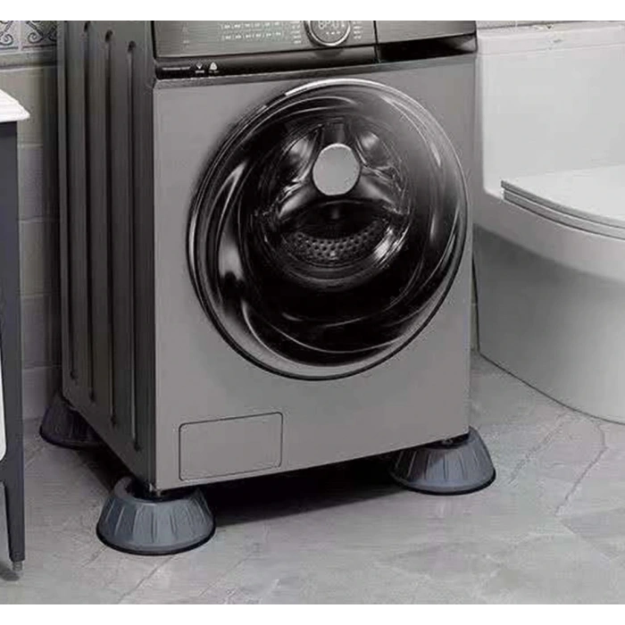 Çamaşır Makinesi Kayma Ve Titreşim Engelleyici - Gürültü Emici Aparatlar 4 Lü Set (4172)