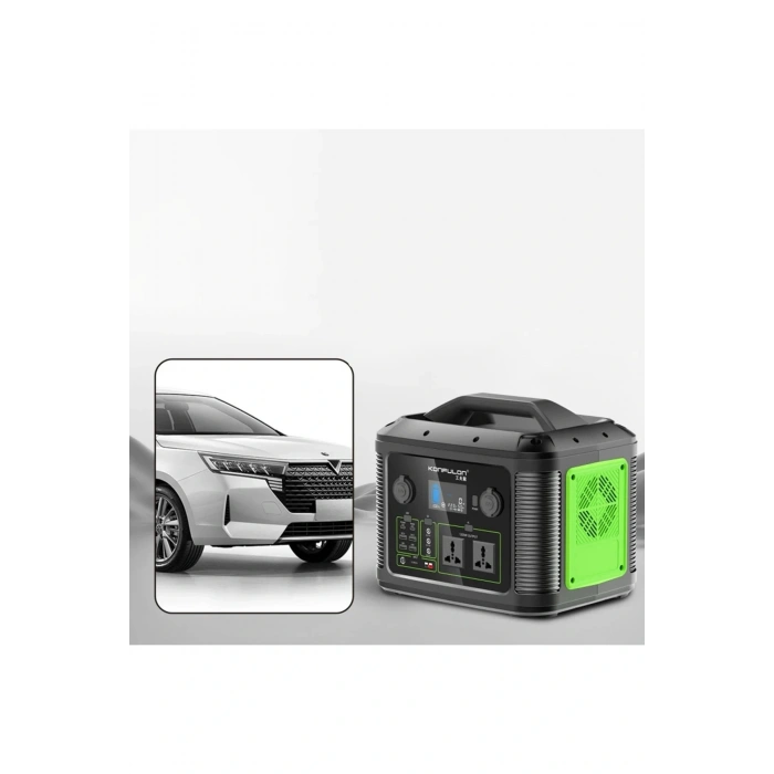 CN06 Powerbank 1200W 315.000 mAh Kamp Şarj 60W PD - Siyah