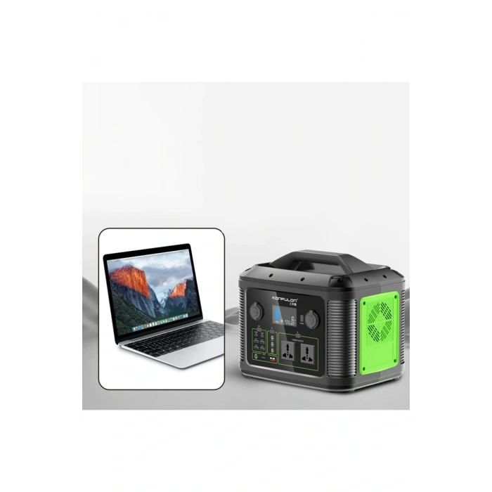 CN06 Powerbank 1200W 315.000 mAh Kamp Şarj 60W PD - Siyah