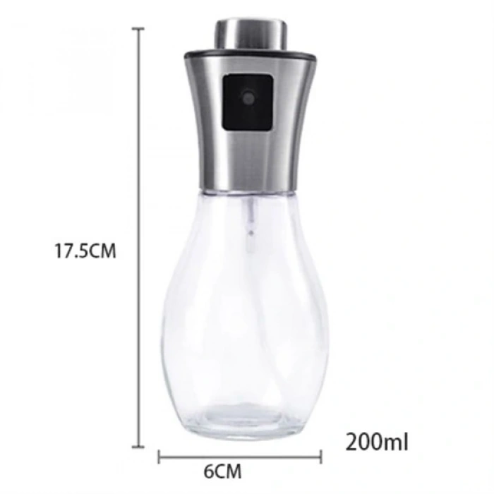 Çok Amaçlı Spreyli Sızdırmaz Cam Şişe Yağdanlık Limon Sirke Sos Püskürtücü Dağıtıcı Sprey (4172)