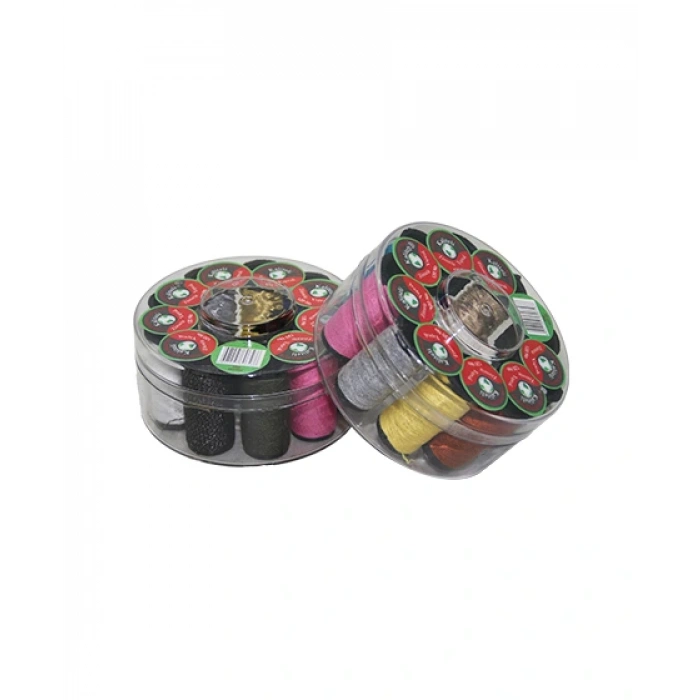 Dikiş İplik Makara - İğne Seti Plastik Kutulu (4172)