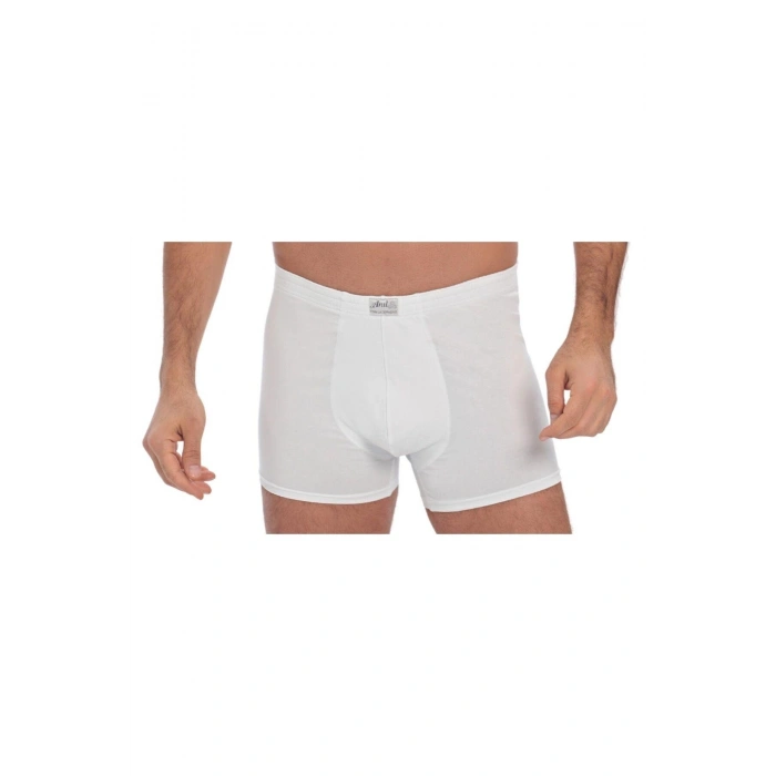 Erkek Pamuklu Geniş Bel Lastikli Klasik Bokser