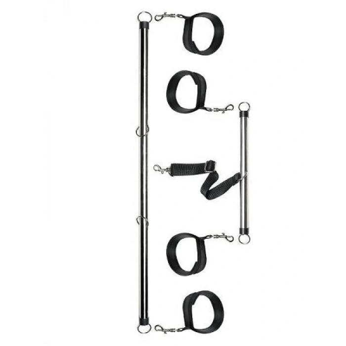 Fantazi Borulu Deri Kelepçeli Yatak Kelepçesi