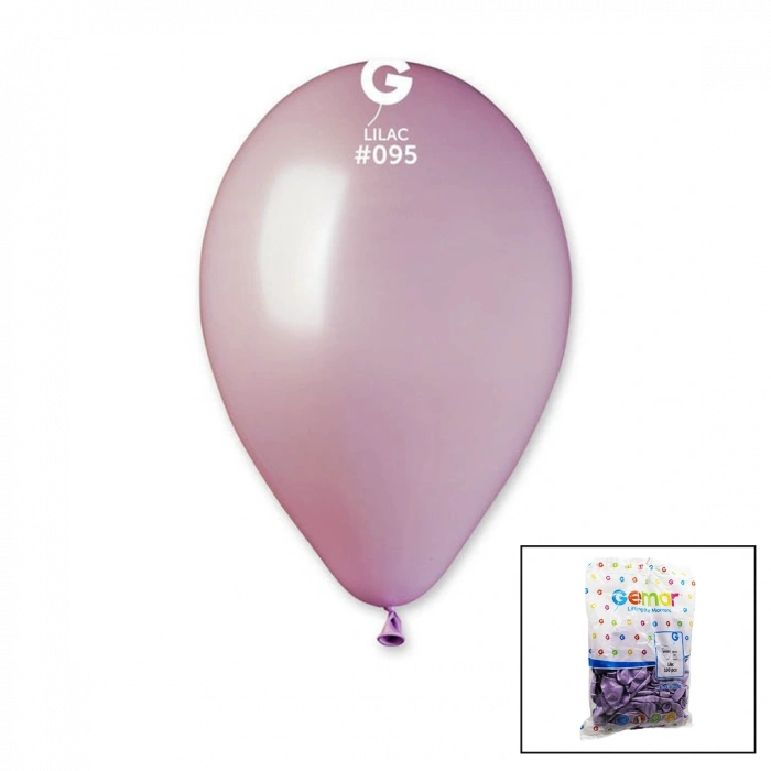 Gm-110-95 Metalik - Lila Balon 11&apos;&apos; - 28cm - 100 Parça (4172)