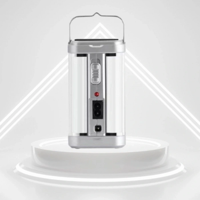 Güneş Enerjili Şarjlı Işık 1200mah Yeniden Şarj Edilebilir Batarya (4172)