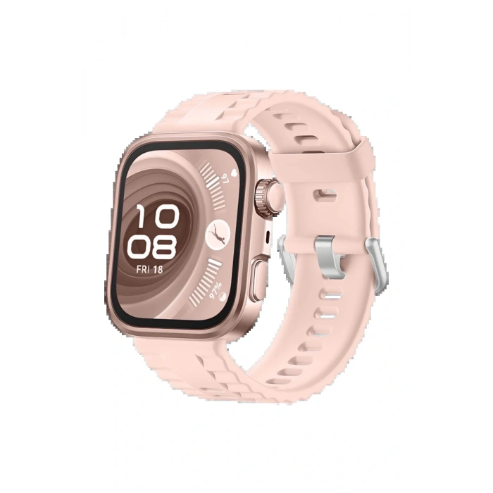 Huawei Fit 4 Nova Silikon Kordon - Pembe