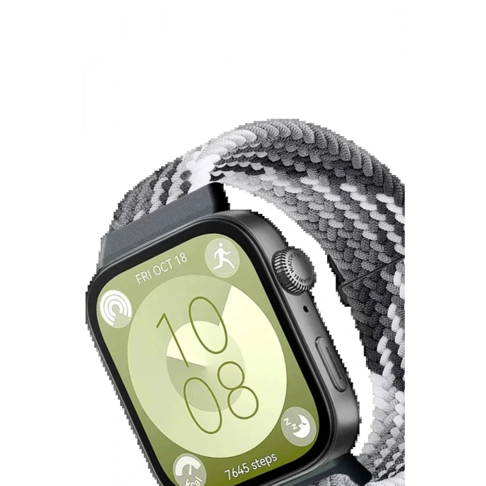 Huawei Fit 4 Star Kordon - Gri-Siyah