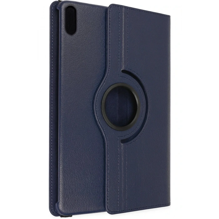Huawei MatePad 11 10.9 360 Tablet Deri Kılıf - Lacivert