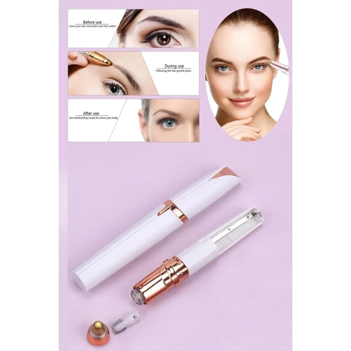 Ince Uçlu Yüz Için Tüy Alıcı Kaş Bıyık Epilasyon Aleti (4172)