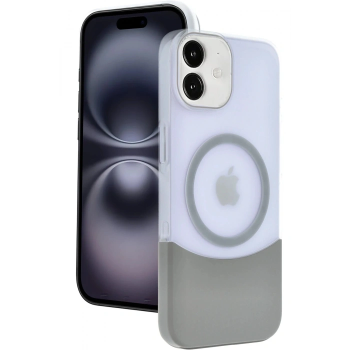 iPhone 11 Velar Magsafe Kapak - Natural Grey