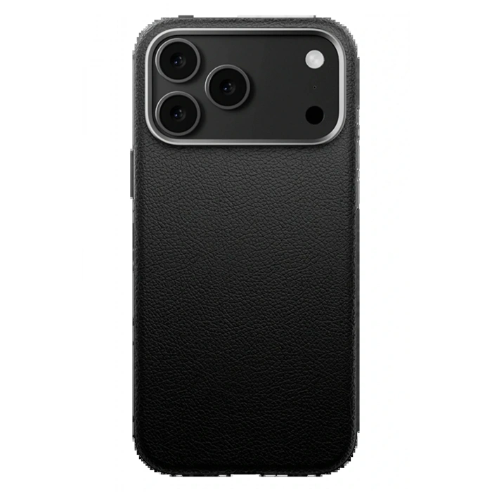 iPhone 17 Pro Wonder Deri Magsafe Kapak - Siyah