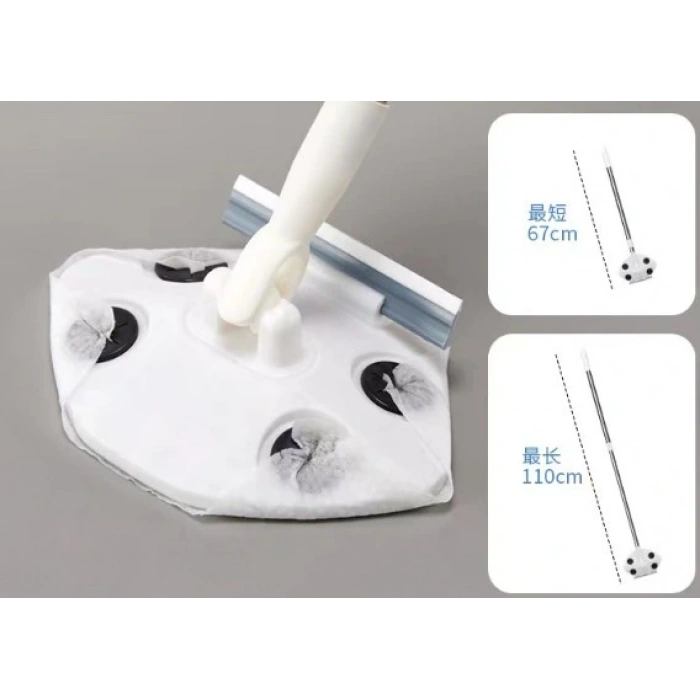 Islak Mendil Uyumlu Pratik Çek Çekli Mop (4172)