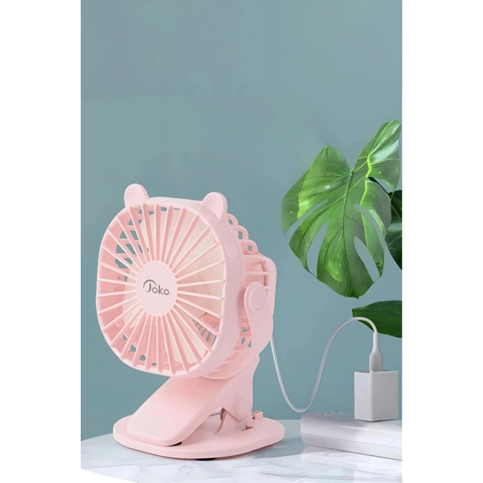 JS03 Masaüstü Soğutma Fanı - Beyaz