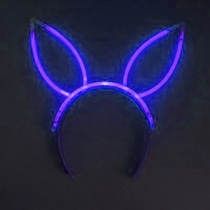 Karanlıkta Yanan Fosforlu Glow Taç 6 Renk 6 Adet (4172)