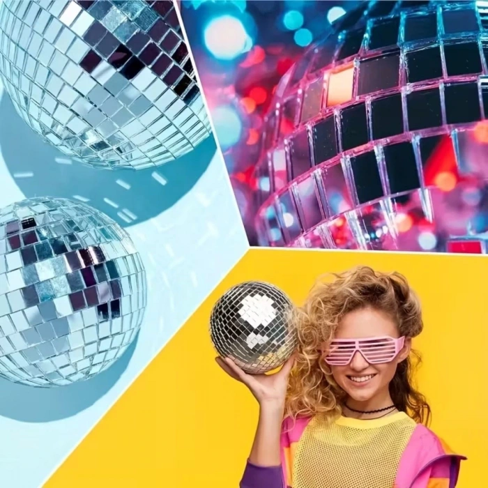 Kare Silver Cam Mozaik Fayans Çıkartmaları El İşi Kare Cam Fayans Kendinden Yapışkanlı Aynalı Dekor Panel 30x30 Cm (4172)