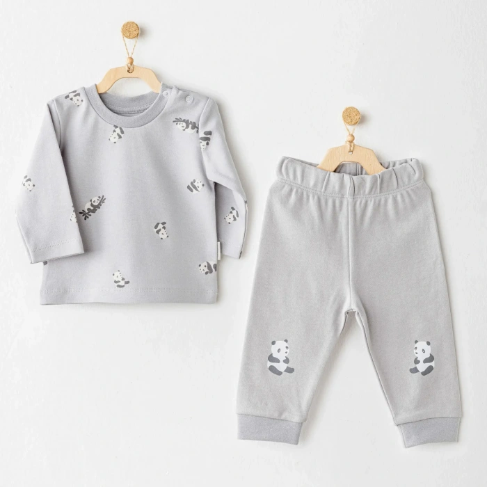 Keep Smiling 2li Takım Grey