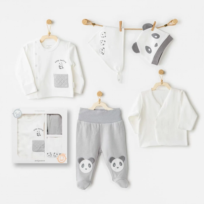 Keep Smiling 5li Hastane Çıkışı Grey