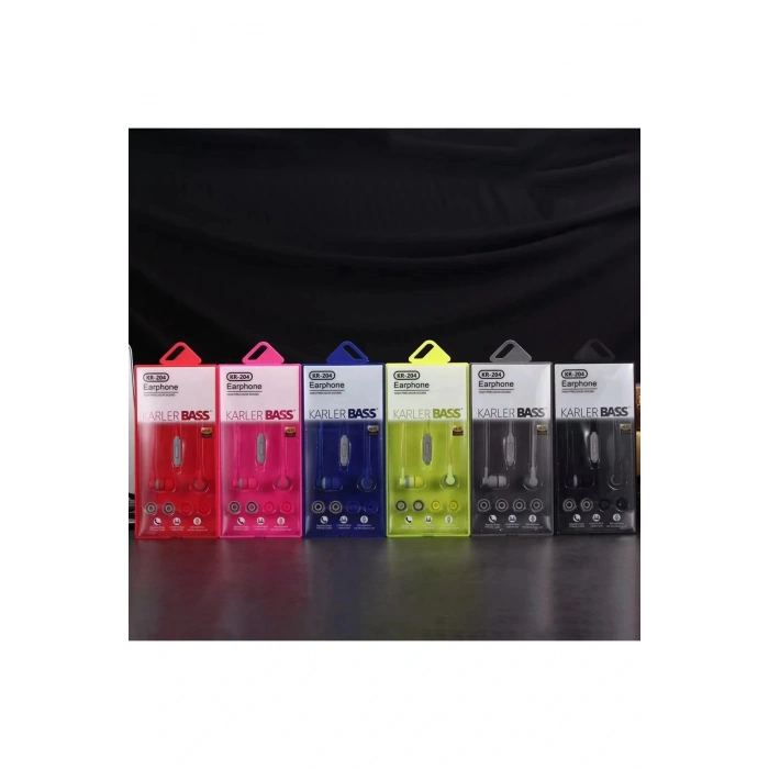 KR-204 Kablolu Kulaklık - Yeşil