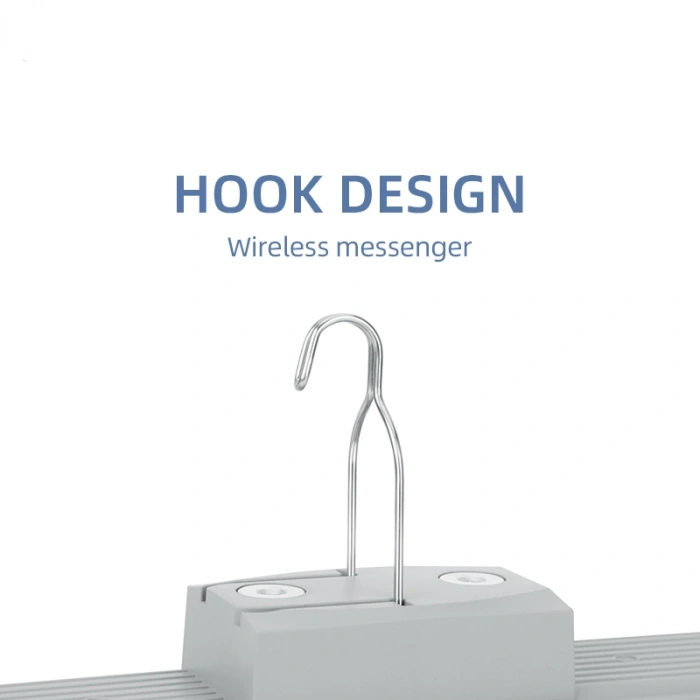 Kumandalı - Zaman - Işık Gücü Ayarlı Metal Askılı - Usb Şarjlı Lamba Fener 20smd Led (4172)