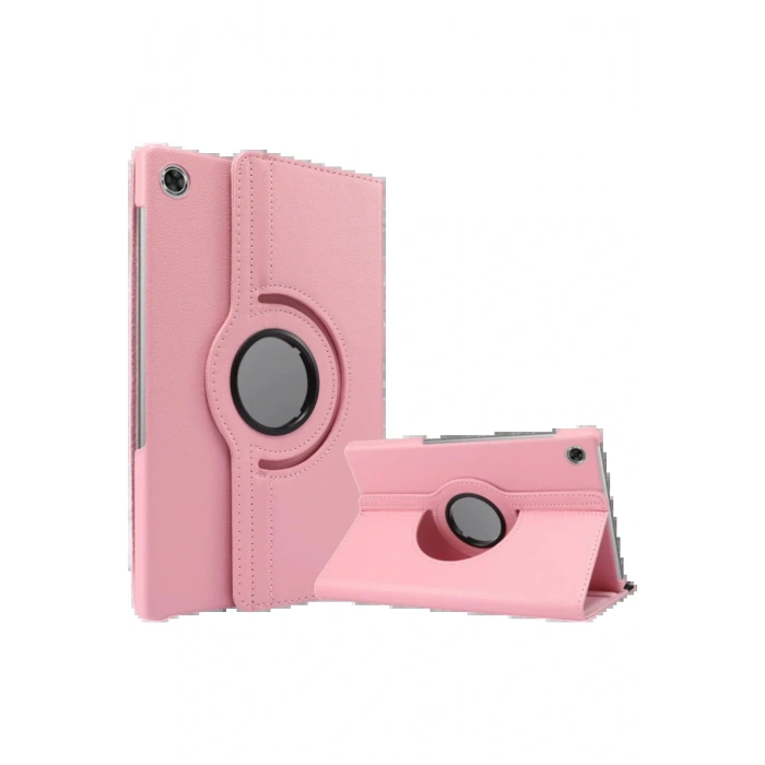 Lenovo Tab M10 TB311FU Kılıf 360 Tablet Deri Kılıf - Pembe