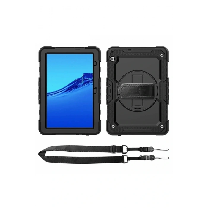 Lenovo Tab M10 TB311FU Kılıf Amazing Tablet Kapak - Siyah