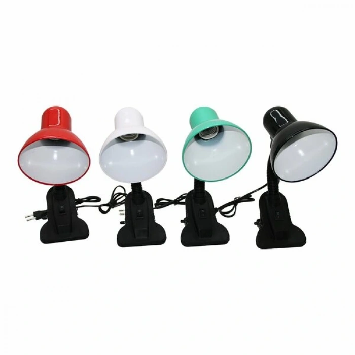 Mandallı Elektirikli Masa Lambası (4172)