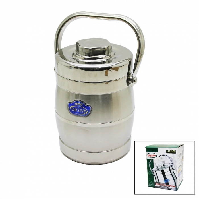 Metal Kova 3lü Sefer Tası Saklama Kabı 1.6lt (4172)